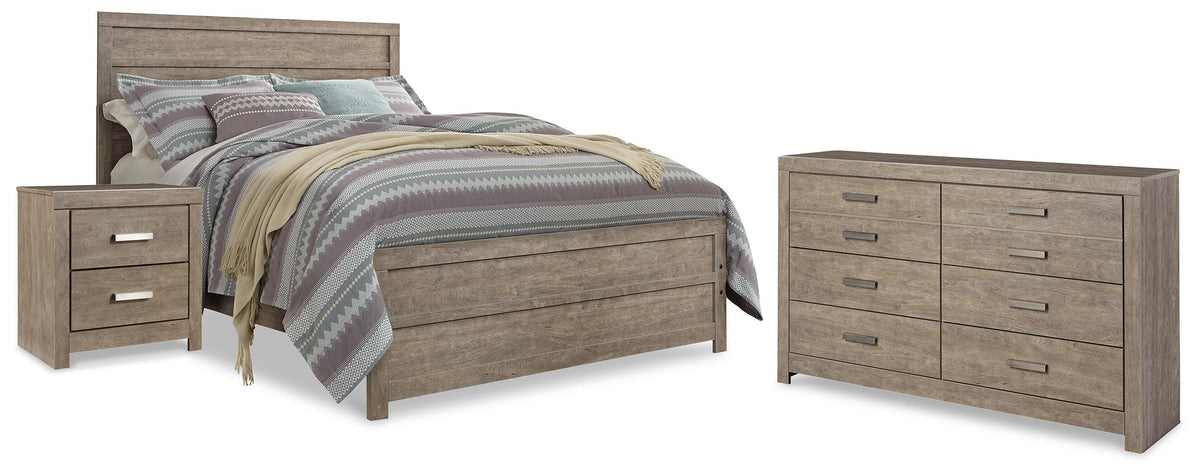 J&M Furniture - Ashley Furniture - Culverbach Queen Panel Bed, Dresser and Nightstand - Queen Panel Bed, Dresser and Nightstand - B070B31