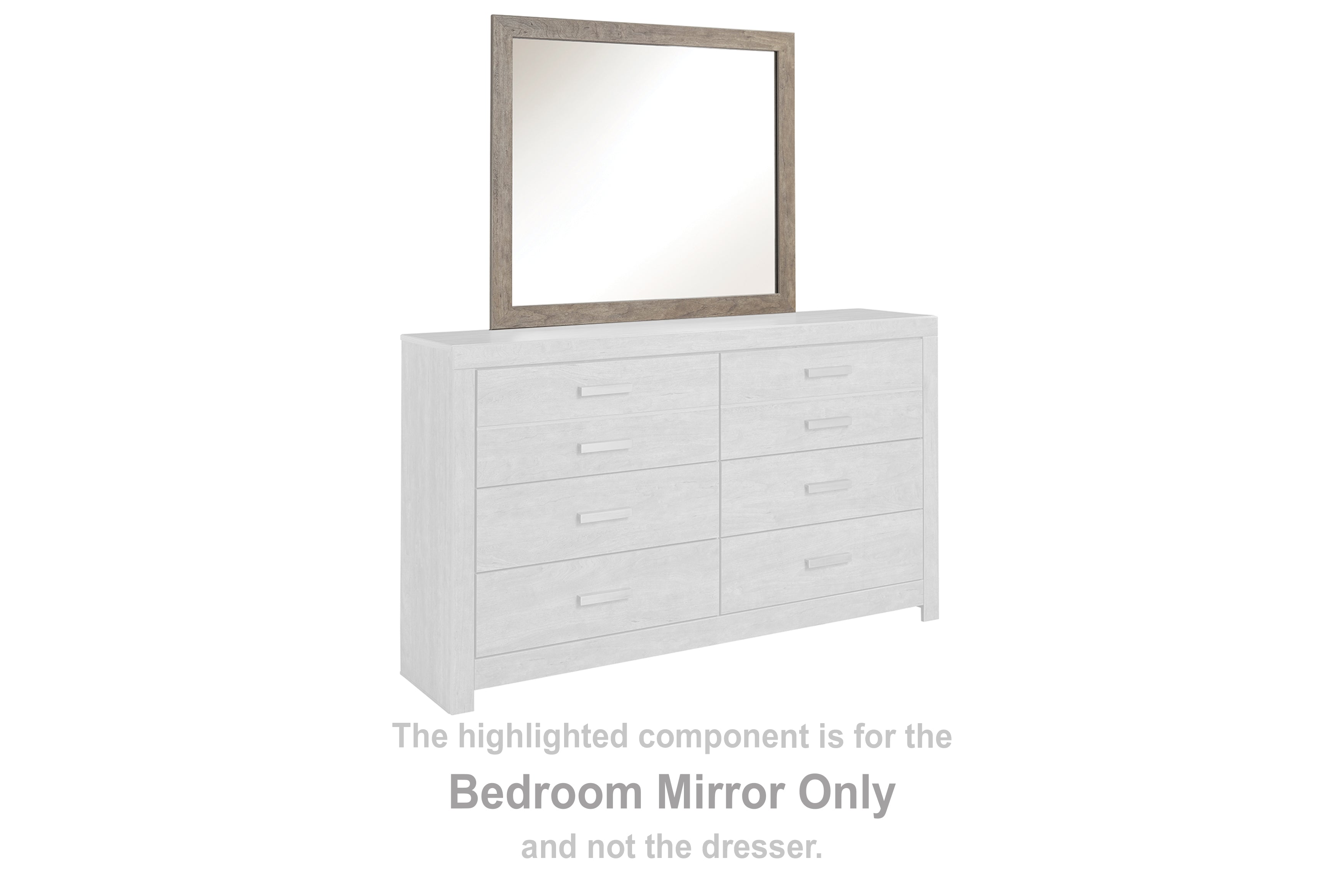 J&M Furniture - Ashley Furniture - Culverbach Bedroom Mirror - Bedroom Mirror / Gray - B070-36