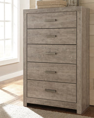 J&M Furniture - Ashley Furniture - Culverbach Chest of Drawers - Five Drawer Chest / Gray - B070-46