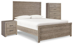 J&M Furniture - Ashley Furniture - Culverbach Full Panel Bed with Chest of Drawers and Nightstand - Full Panel Bed with Chest of Drawers and Nightstand - B070B12