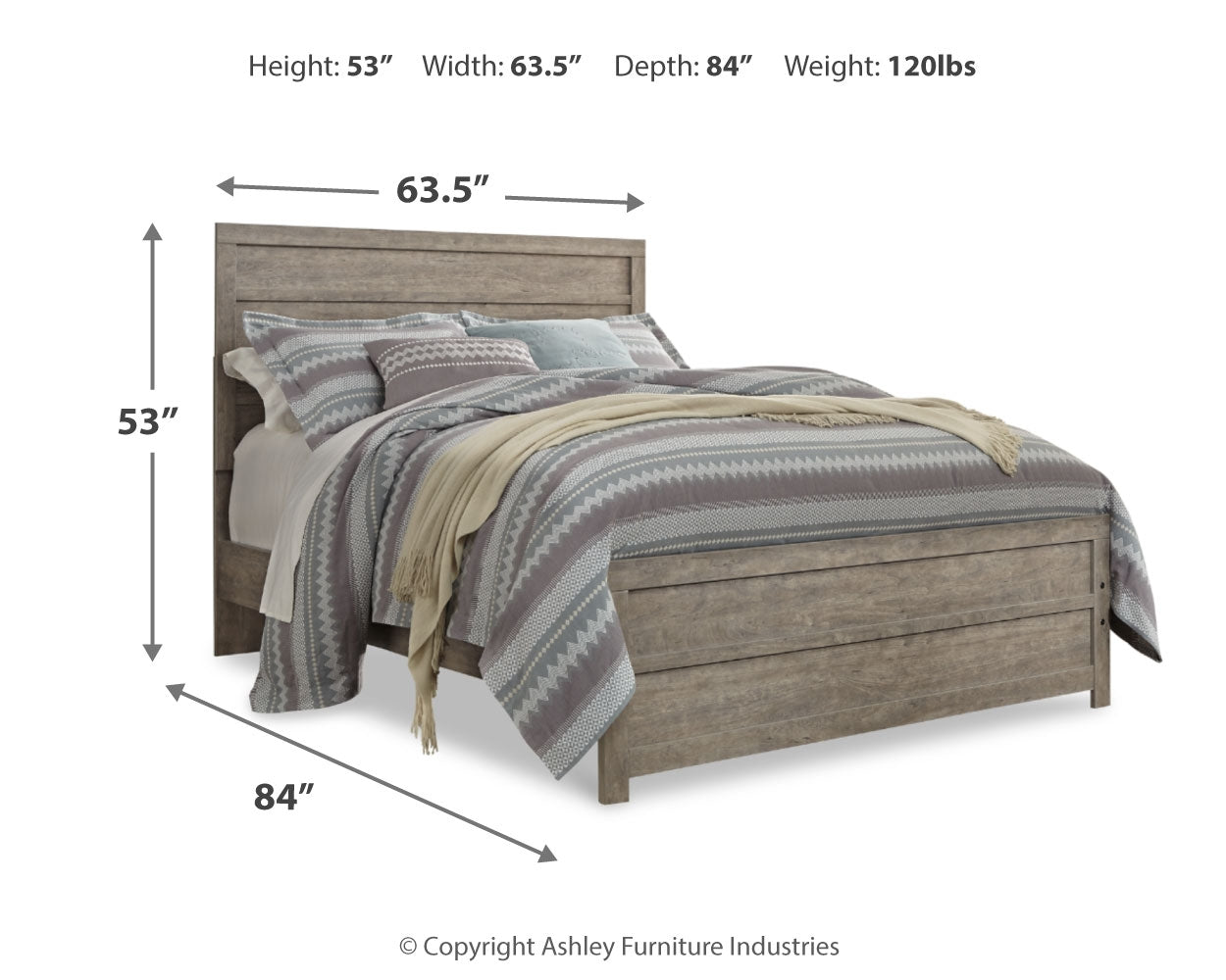 Culverbach Queen Panel Bed