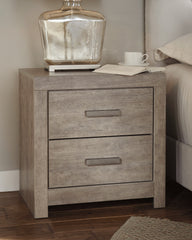 J&M Furniture - Ashley Furniture - Culverbach Nightstand - Two Drawer Night Stand / Gray - B070-92