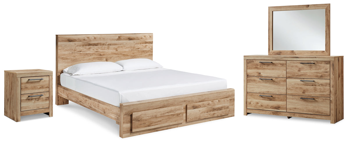 J&M Furniture - Ashley Furniture - Hyanna Queen Panel Storage Bed, Dresser, Mirror and Nightstand - Queen Panel Storage Bed, Dresser, Mirror and Nightstand - B1050B15