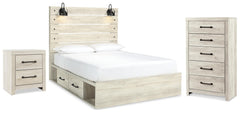 J&M Furniture - Ashley Furniture - Cambeck Queen Storage Bed, Chest and Nightstand - Queen Storage Bed, Chest and Nightstand - B192B109