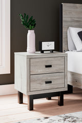 J&M Furniture - Ashley Furniture - Vessalli Nightstand - Two Drawer Night Stand / Two-tone - B1036-92