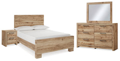 J&M Furniture - Ashley Furniture - Hyanna Full Panel Bed, Dresser, Mirror and Nightstand - Full Panel Bed, Dresser, Mirror and Nightstand - B1050B57