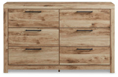 Hyanna Queen Panel Storage Bed, Dresser and Nightstand