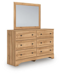 Aleaport Full Panel Bed, Dresser and Mirror