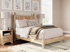 J&M Furniture - Ashley Furniture - Aleaport Full Panel Bed - Full Panel Bed / Warm Brown - PCB1075B4