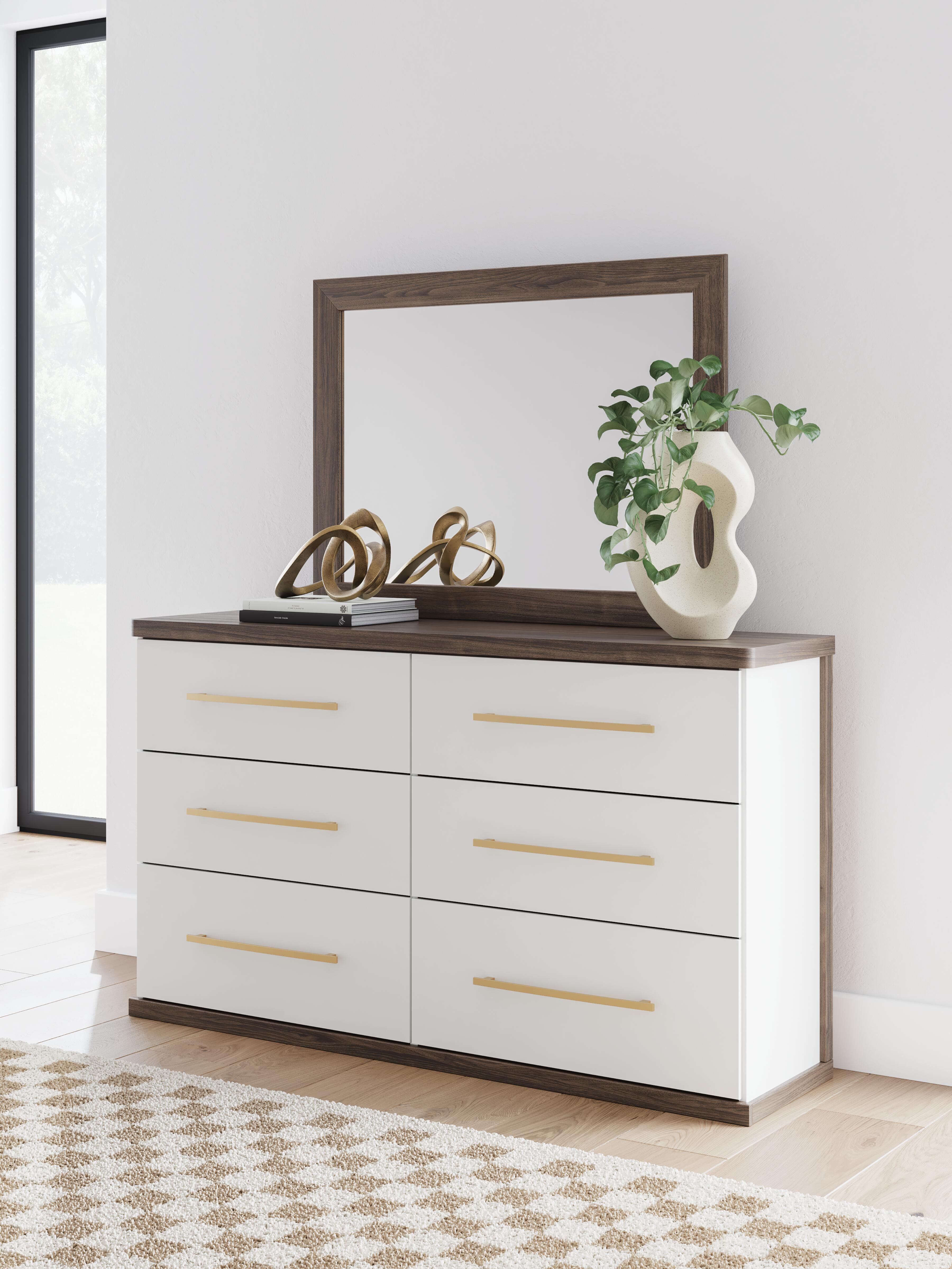 J&M Furniture - Ashley Furniture - Kendanport Dresser and Mirror - Dresser and Mirror - PCB1108B1