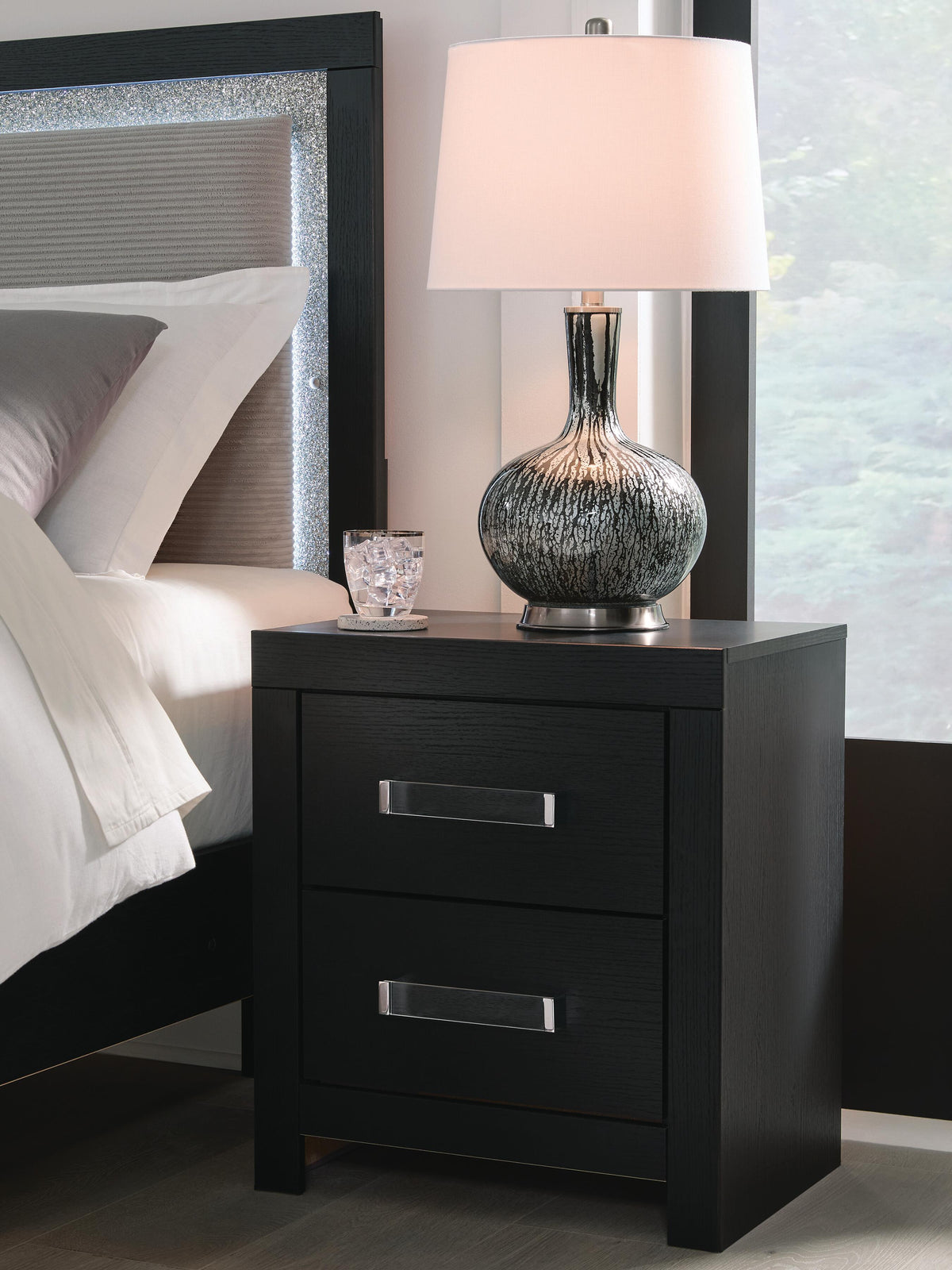 J&M Furniture - Ashley Furniture - Maeling Nightstand - Two Drawer Night Stand - PCB1115-92