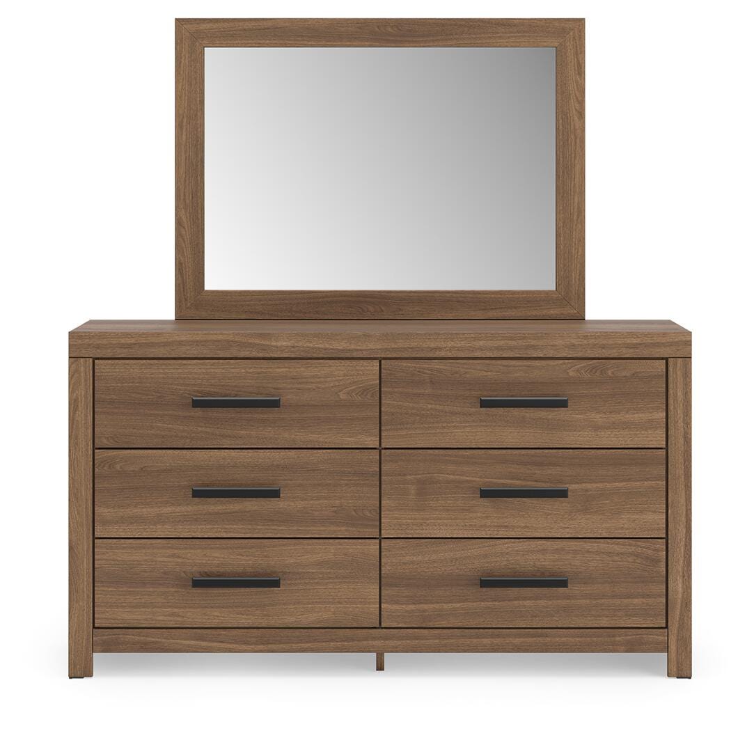 Broachmyn Twin Panel Bed, Dresser and Mirror