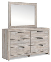 Broachmyn Full Panel Bed, Dresser and Mirror