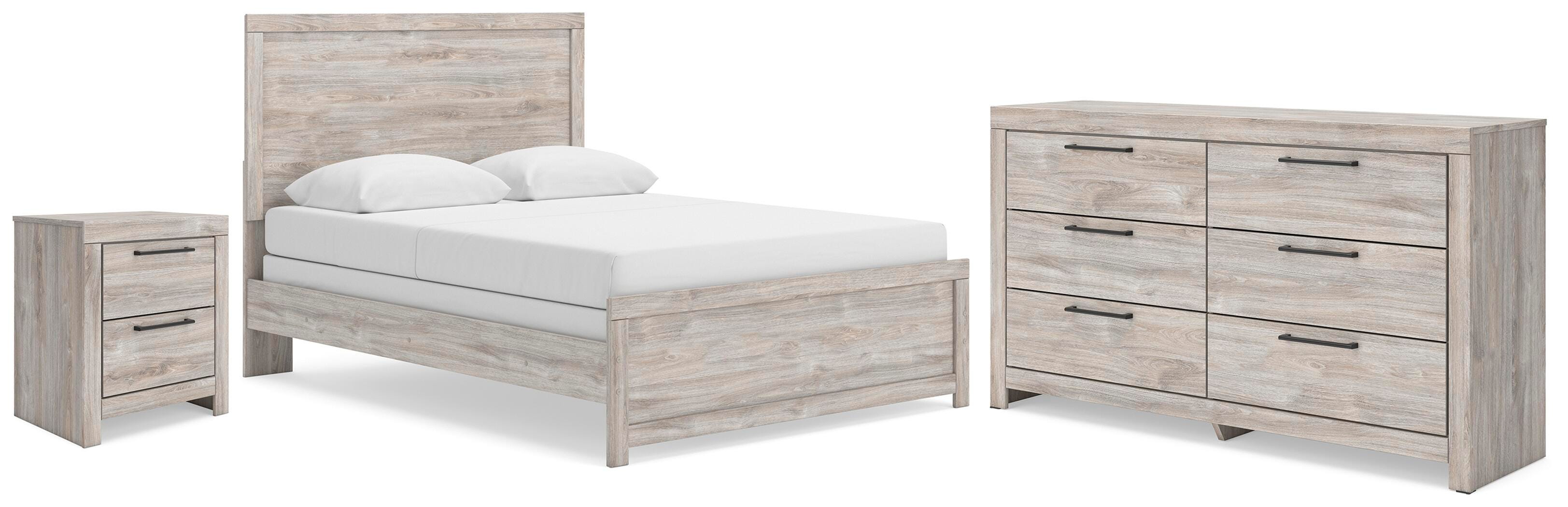 J&M Furniture - Ashley Furniture - Broachmyn Queen Panel Bed, Dresser and Nightstand - Queen Panel Bed, Dresser and Nightstand - PCB1120B13