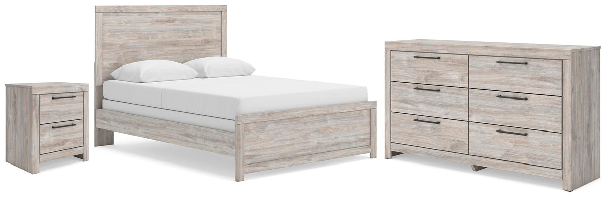 J&M Furniture - Ashley Furniture - Broachmyn Queen Panel Bed, Dresser and Nightstand - Queen Panel Bed, Dresser and Nightstand - PCB1120B13