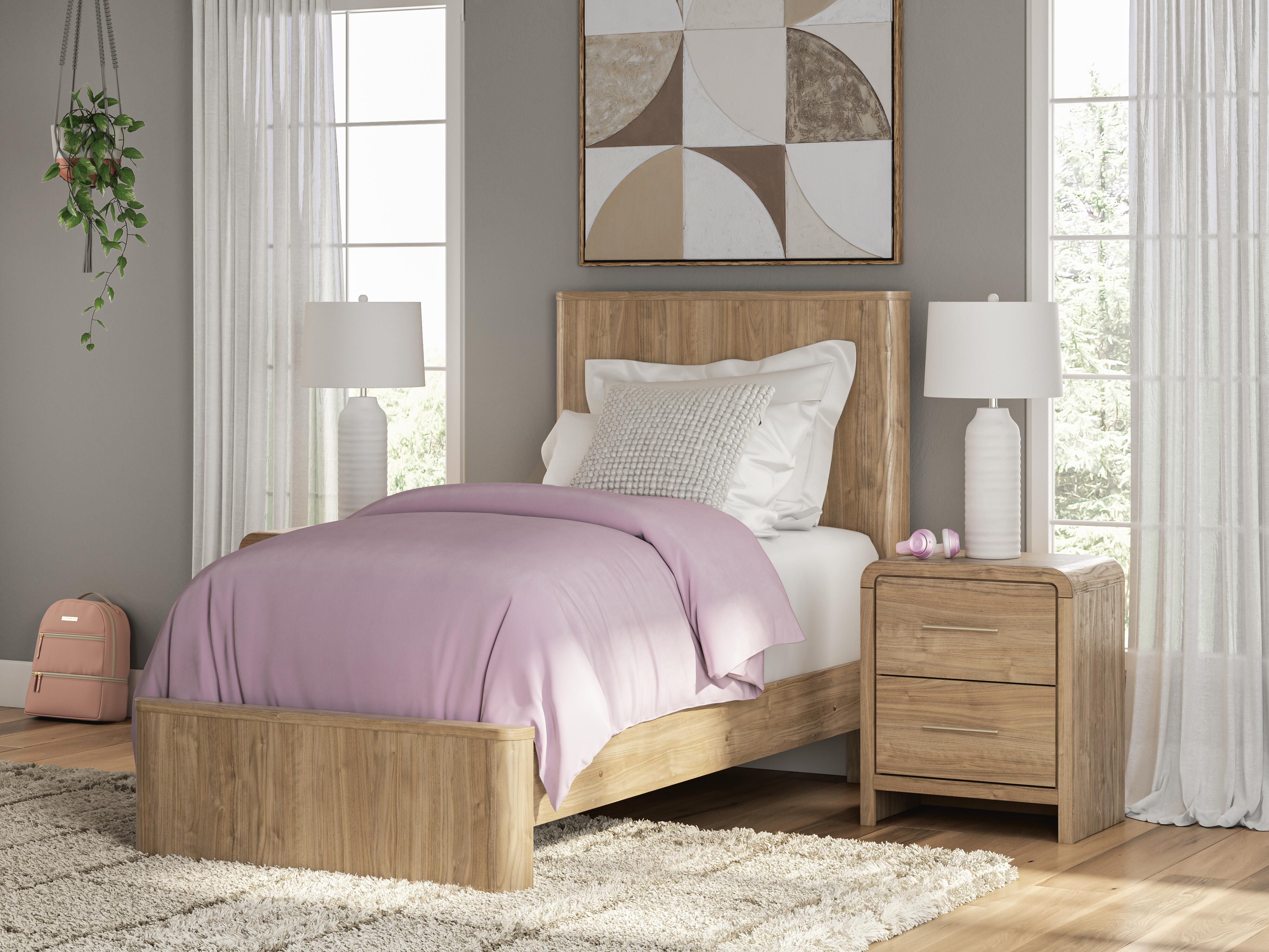 J&M Furniture - Ashley Furniture - Gramburg Twin Panel Platform Bed - Twin Panel Platform Bed - PCB1121B8