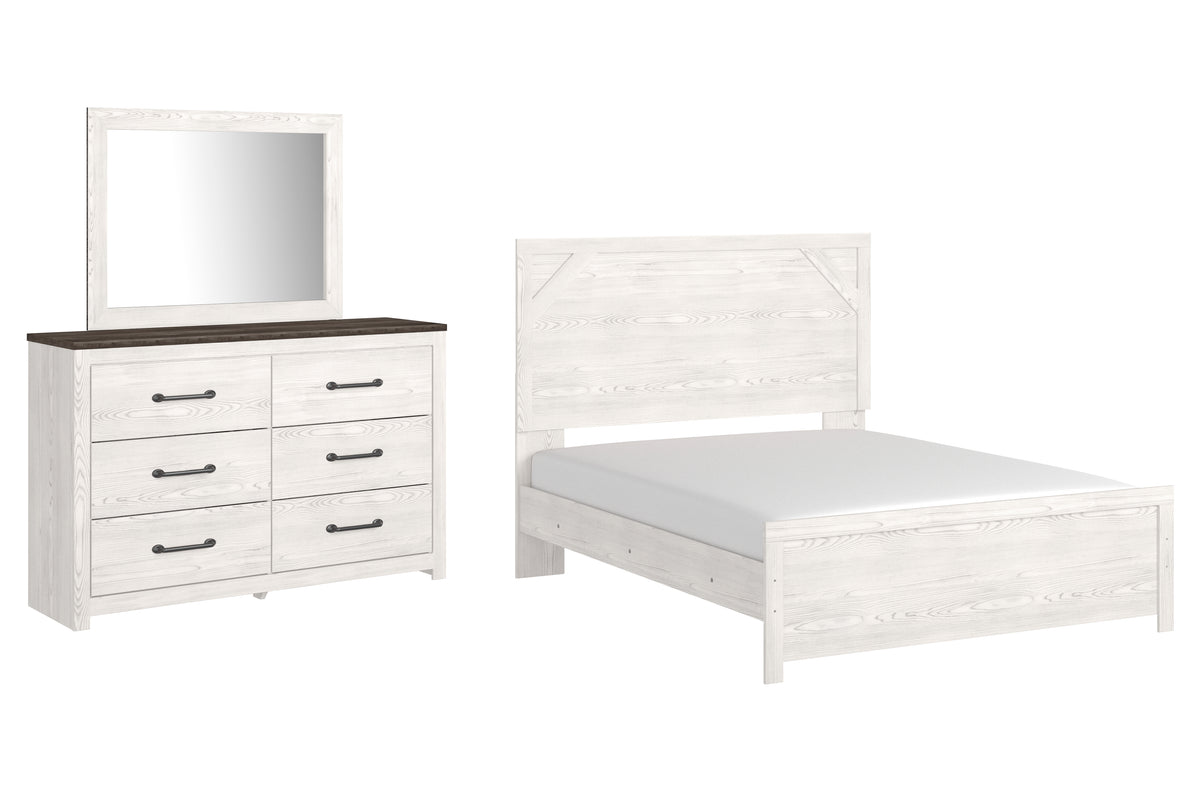 J&M Furniture - Ashley Furniture - Gerridan Queen Panel Bed, Dresser and Mirror - Queen Panel Bed, Dresser and Mirror - B1190B5