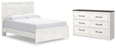 J&M Furniture - Ashley Furniture - Gerridan Queen Panel Bed and Dresser - Queen Panel Bed and Dresser - B1190B34