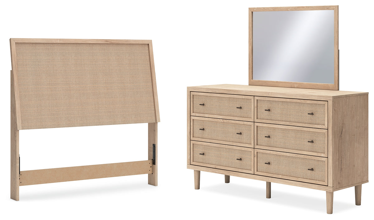 J&M Furniture - Ashley Furniture - Cielden Full Panel Bed, Dresser and Mirror - Full Panel Bed, Dresser and Mirror - B1199B10