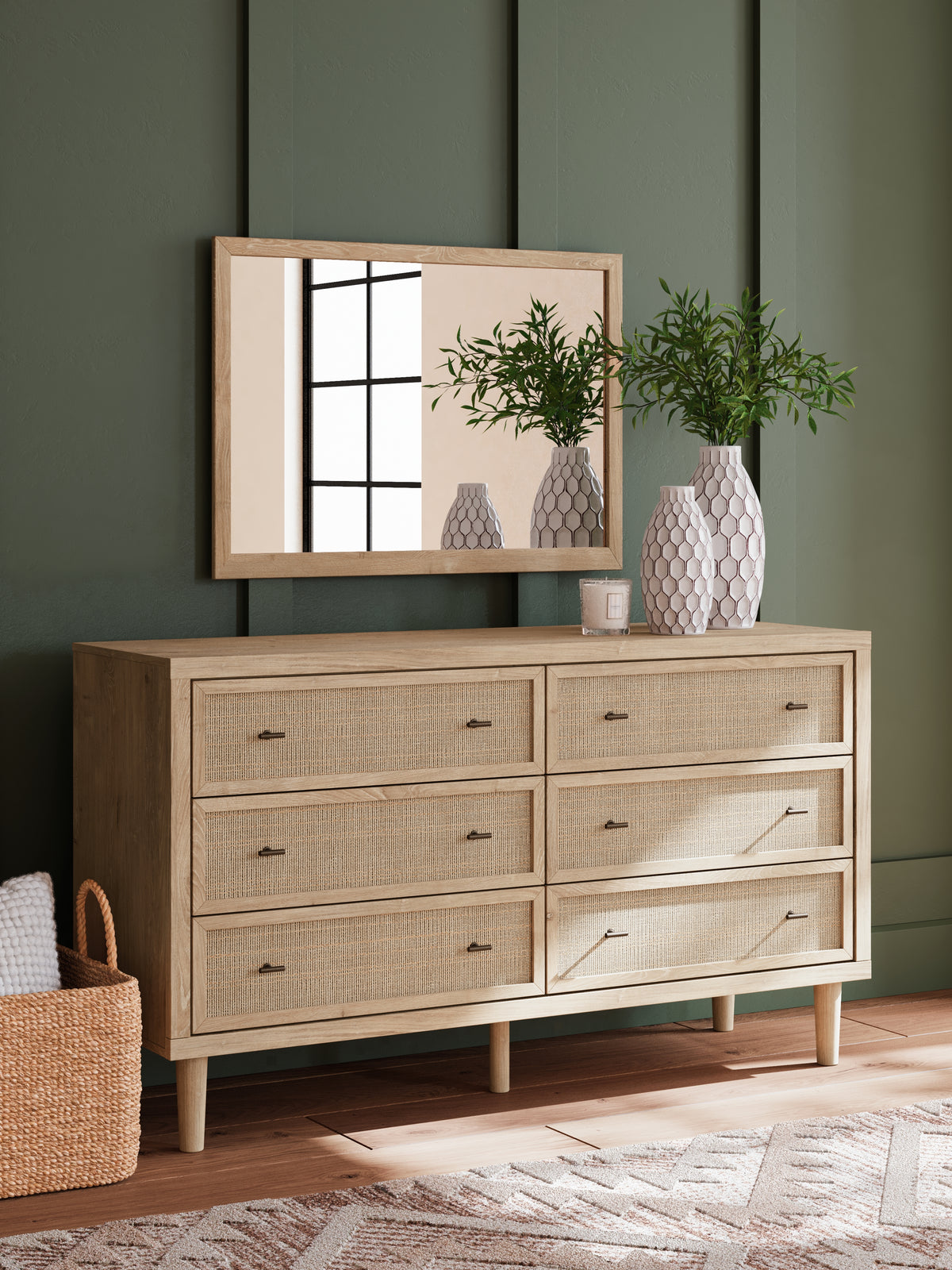 J&M Furniture - Ashley Furniture - Cielden Dresser and Mirror - Dresser and Mirror / Two-tone - B1199B1