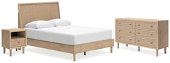 J&M Furniture - Ashley Furniture - Cielden Queen Panel Bed, Dresser and Nightstand - Queen Panel Bed, Dresser and Nightstand - B1199B12
