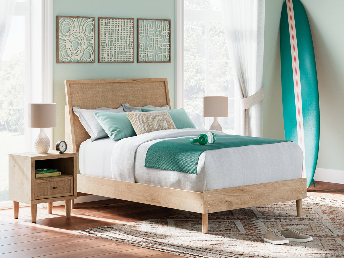 J&M Furniture - Ashley Furniture - Cielden Full Panel Bed - Full Panel Bed / Two-tone - B1199B6