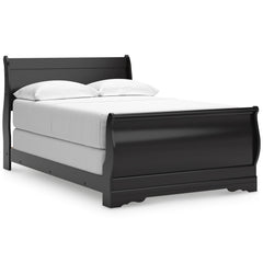 Huey Vineyard Full Sleigh Bed and Dresser