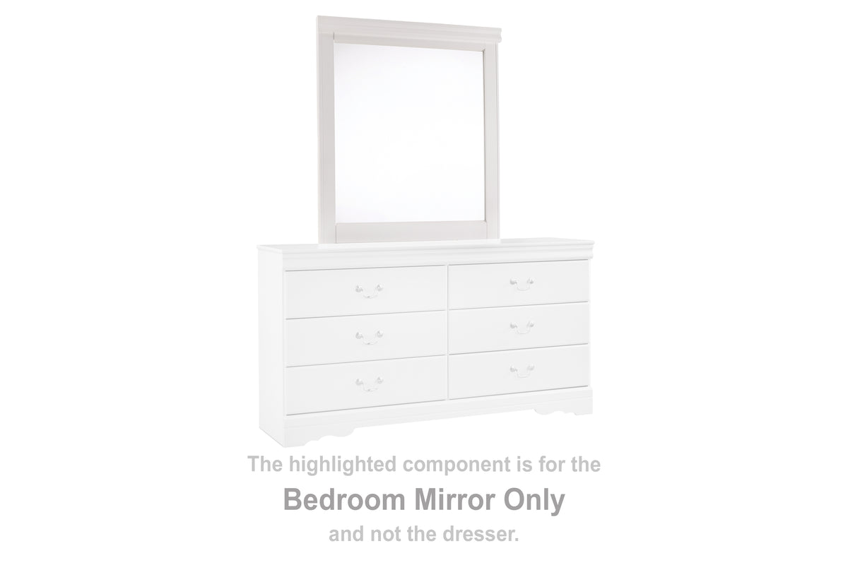 J&M Furniture - Ashley Furniture - Anarasia Bedroom Mirror - Bedroom Mirror / White - B129-36