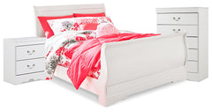 J&M Furniture - Ashley Furniture - Anarasia Full Sleigh Bed, Chest and Nightstand - Full Sleigh Bed, Chest and Nightstand - B129B22