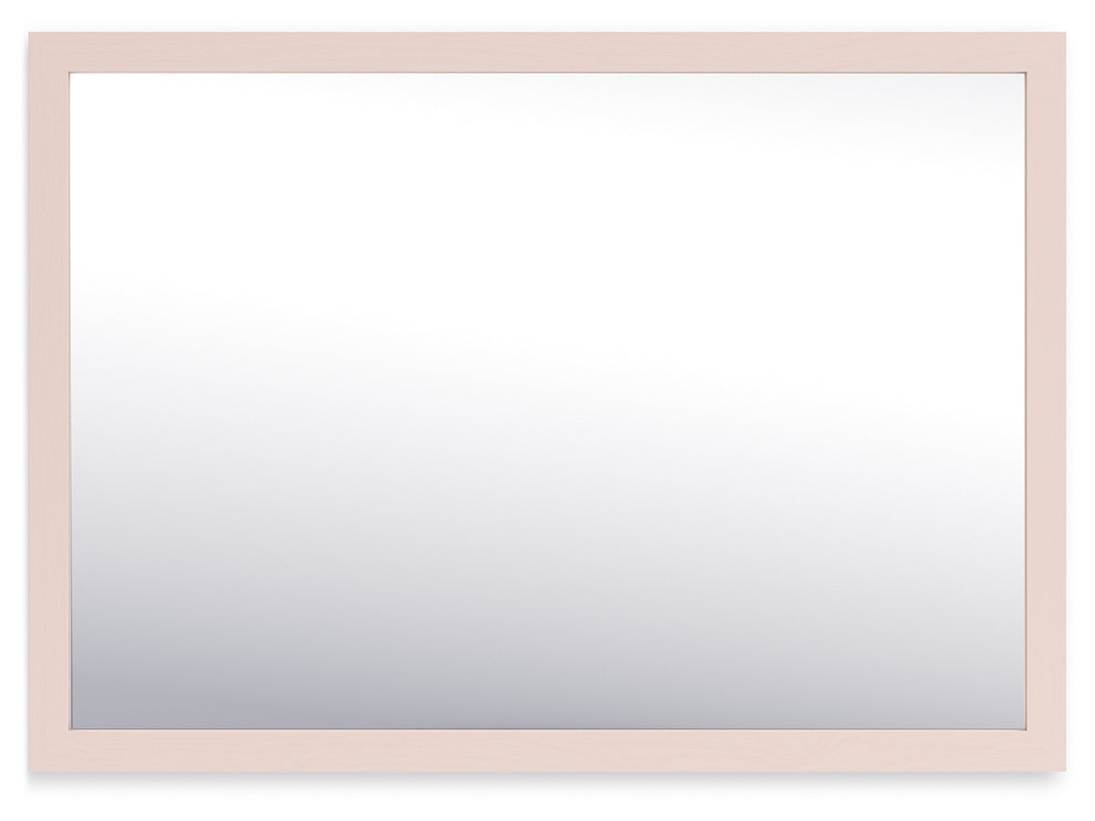 J&M Furniture - Ashley Furniture - Wistenpine Bedroom Mirror - Bedroom Mirror / Blush - B1323-36