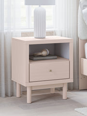 J&M Furniture - Ashley Furniture - Wistenpine Nightstand - One Drawer Night Stand / Blush - B1323-91
