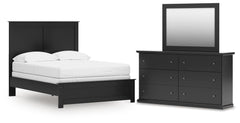J&M Furniture - Ashley Furniture - Maribel Full Panel Bed, Dresser and Mirror - Full Panel Bed, Dresser and Mirror - B138B55