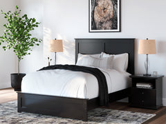 J&M Furniture - Ashley Furniture - Maribel Full Panel Bed - Full Panel Bed / Black - B138B52