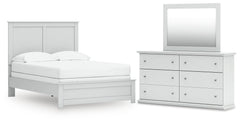 J&M Furniture - Ashley Furniture - Bostwick Shoals Full Panel Bed, Dresser and Mirror - Full Panel Bed, Dresser and Mirror - B139B48
