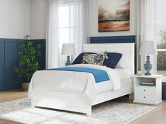 J&M Furniture - Ashley Furniture - Bostwick Shoals Full Panel Bed - Full Panel Bed / White - B139B42