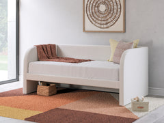 J&M Furniture - Ashley Furniture - Arloster Twin Upholstered Day Bed - Twin Upholstered Day Bed / Tan/White - PCB1566B8