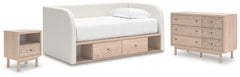 J&M Furniture - Ashley Furniture - Arloster Twin Day Bed with Storage, Dresser and Nightstand - Twin Day Bed with Storage, Dresser and Nightstand - PCB1566B16