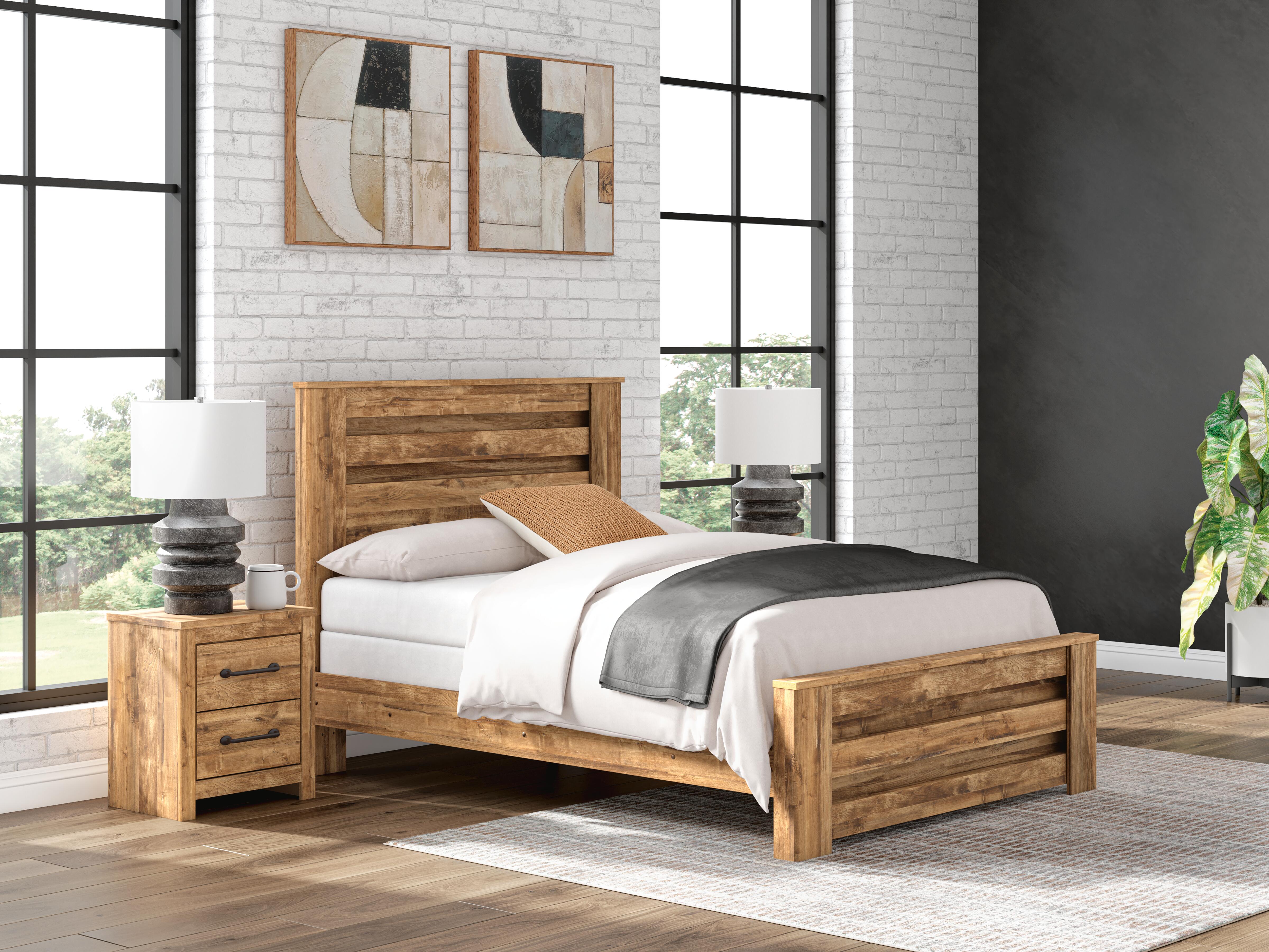 J&M Furniture - Ashley Furniture - Maystonna Queen Panel Bed - Queen Panel Bed - PCB1580B4