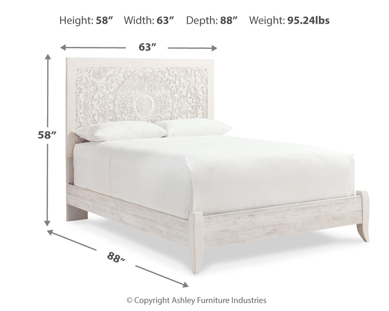 Paxberry Queen Panel Bed