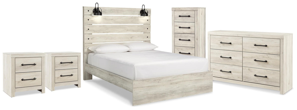 J&M Furniture - Ashley Furniture - Cambeck Queen Panel Storage Bed, Dresser, Chest and 2 Nightstands - Queen Panel Storage Bed, Dresser, Chest and 2 Nightstands - B192B120