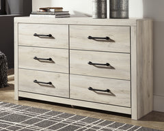 J&M Furniture - Ashley Furniture - Cambeck Dresser - Six Drawer Dresser / Whitewash - B192-31