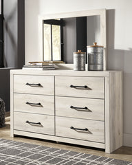 J&M Furniture - Ashley Furniture - Cambeck Dresser and Mirror - Dresser and Mirror / Whitewash - B192B1