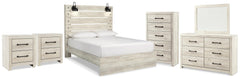 J&M Furniture - Ashley Furniture - Cambeck Queen Panel Bed, Dresser, Mirror, Chest and 2 Nightstands - Queen Panel Bed, Dresser, Mirror, Chest and 2 Nightstands - B192B108