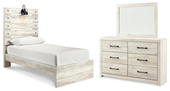 J&M Furniture - Ashley Furniture - Cambeck Twin Panel Bed, Dresser and Mirror - Twin Panel Bed, Dresser and Mirror - B192B25