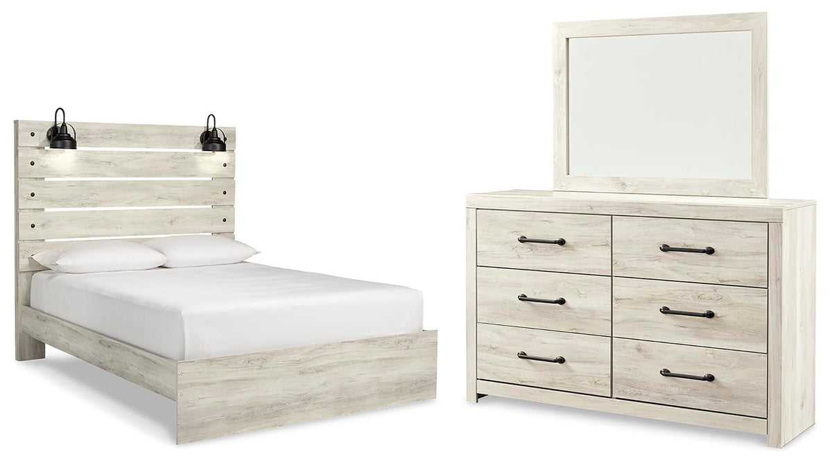 J&M Furniture - Ashley Furniture - Cambeck Queen Panel Bed, Dresser and Mirror - Queen Panel Bed, Dresser and Mirror - B192B22