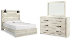 J&M Furniture - Ashley Furniture - Cambeck Queen Panel Bed, Dresser and Mirror - Queen Panel Bed, Dresser and Mirror - B192B22