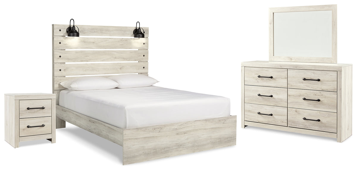 J&M Furniture - Ashley Furniture - Cambeck Queen Panel Bed, Dresser, Mirror and Nightstand - Queen Panel Bed, Dresser, Mirror and Nightstand - B192B55