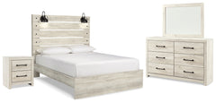 J&M Furniture - Ashley Furniture - Cambeck Queen Panel Bed, Dresser, Mirror and Nightstand - Queen Panel Bed, Dresser, Mirror and Nightstand - B192B55