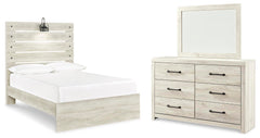 J&M Furniture - Ashley Furniture - Cambeck Full Panel Bed, Dresser and Mirror - Full Panel Bed, Dresser and Mirror - B192B23