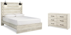 Cambeck Queen Panel Bed and Dresser